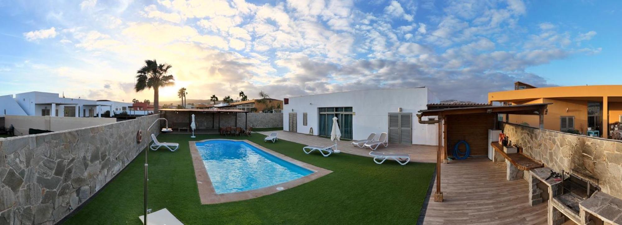 Villa & Golf & Heated Saltwater Pool & Leisure & Wifi Caleta De Fuste Buitenkant foto